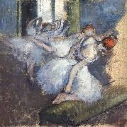 Germain Hilaire Edgard Degas Ballet Dancers painting